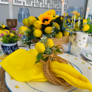 Limon Peçete Yüzük